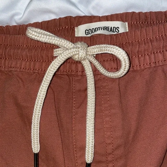 GoodThreads Slim Fit Pull On Canvas Shorts XXL Clay Color - Picture 2 of 11